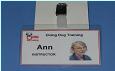 Identify yourself with a full colour portrait photo identity badge